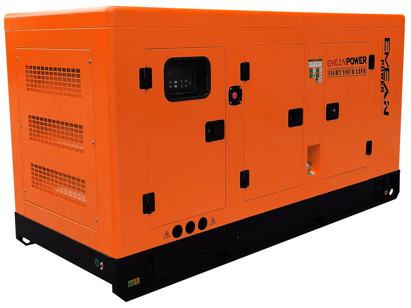 Geradores trifásicos de 250 kVA - Gerador de construção de 200 kW