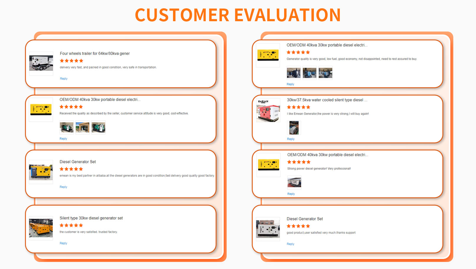 avaliação de gerador trifásico