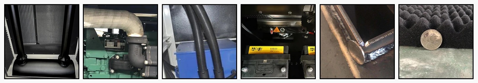 Peças de reposição para geradores comerciais